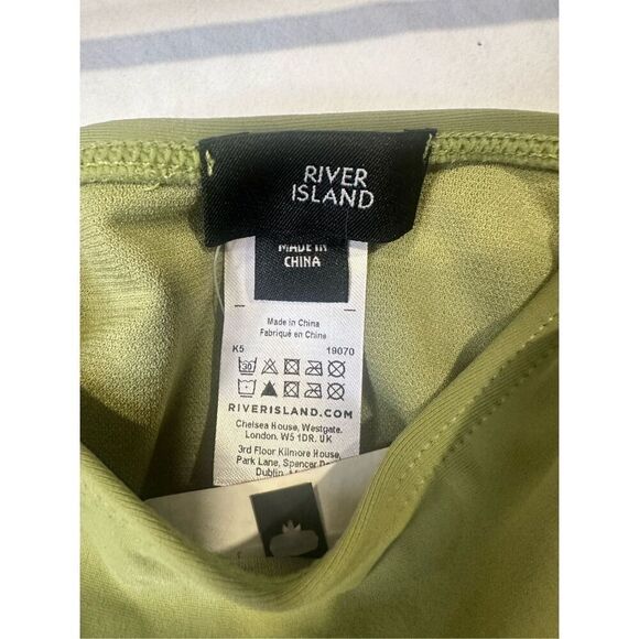 ASOS black bikini top and bottom plus an extra green bottom, size 12 & 14 - Picture 7 of 11